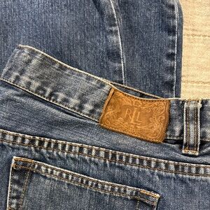 Lauren Ralph Lauren Blue Boot Cut Jeans